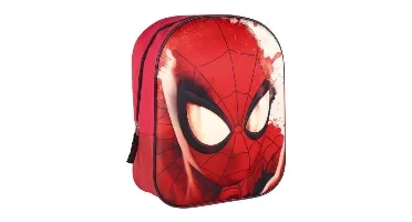 Spiderman 3D schooltas 31x25x10 cm - polyester