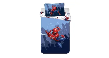 Spiderman City Swinger Dekbedovertrek 100 x 135 cm - 40 x 60 cm