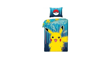 Pokemon dekbedovertrek Pokémon Neon 140 x 200 cm - 70 x 90 cm - katoen
