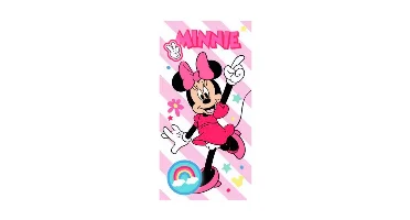 Disney Minnie Mouse strandlaken Joy Splash sneldrogend 70 x 140 cm - polyester
