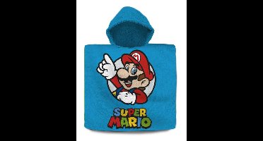 Super Mario Badponcho - 60 x 120 cm - Katoen