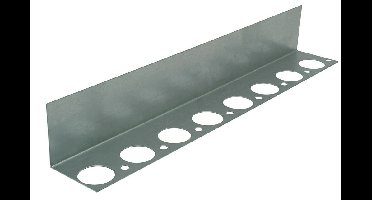 Hoeklijn t.b.v. zandcementdekvloer 50x70x1150