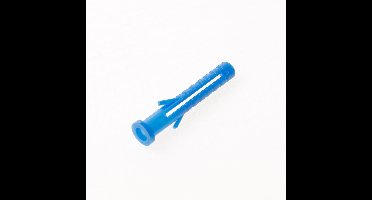 Kraagplug blauw 6mm v.spouwanker 34118