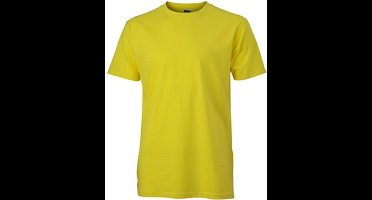 Daiber Heren Slim Fit T-Shirt (Geel)