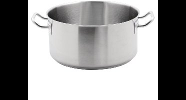 RVS Kookpan - 12,5 Liter - Vogue M942 - Horeca & Professioneel