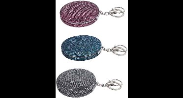 Glamour Spiegeltje Diamantjes - 7,5cm
