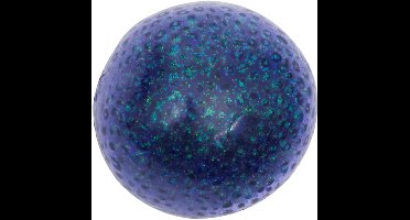 Set Of 12 Glitter Bead Squishy Balls
