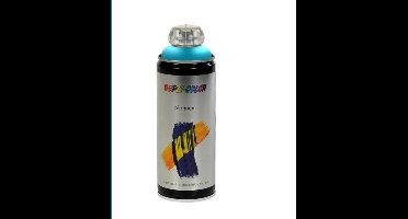 Dupli-Color platinum zijdemat lak petrolblauw - 400 ml.