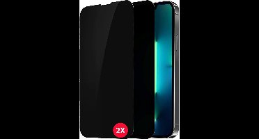 Screenprotector Geschikt voor iPhone 13 pro max Privacy Screenprotector tempered glass 2 Pack