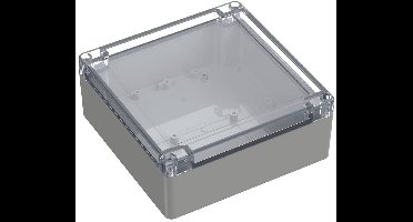 BOX4U 6U-151506 6U07151506139 Universele behuizing 149.90 x 149.90 x 60 Polycarbonaat Lichtgrijs 1 stuk(s)