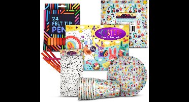 Pasen Kinderen Tafelpakket - Pasen Decoratie - Pasen Kinderen - Pasen Kinderen Speelgoed - Knutselen Meisjes en Jongens - Vier Pasen in Feestelijke Sfeer!