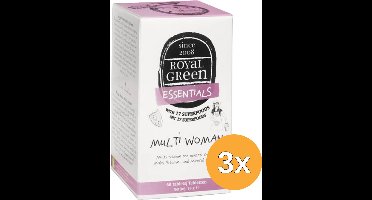 3x Royal Green Multi woman (60 tabletten)