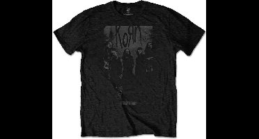 Korn - Knock Wall Heren T-shirt - L - Zwart