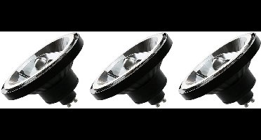 Spectrum GU10 LED Spot AR111 - 12 Watt - 230V - 1200 Lumen - 3000K Warm wit - Gezellig licht - Energiezuinig - 3 stuks