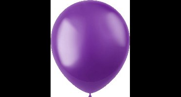 Ballonnen Moondust Silver Metallic 33cm - 50 stuks