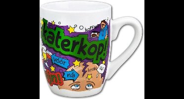 Paper Dreams Feestmok Katerkop 325 Ml Keramiek Wit