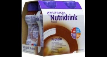 Nutridrink Protein chocolade 200ml 4 Stuks