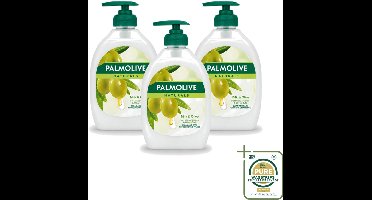 3 x Palmolive - Milk & Olive - Handzeep Met Pomp - Verzorgend & Mild - 500 ml - Handzeep - Melk En Olijf - Verzorgende Handzeep - Mild Handzeep - Handzeep Met Pomp