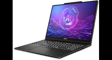 MSI VenturePro 16 A2RWFG-069NL Intel Core 7 240H Netbook 40,6 cm (16) 2K 16 GB DDR5-SDRAM 512 GB SSD NVIDIA GeForce RTX 5060 Wi-Fi 6E (802.11ax) Windows 11 Pro Grijs