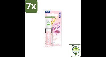 7 x Labello –Caring Lip Oil – Clear Glow – 5,5 ml - Grootverpakking - Lippenbalsem - Lipolie - Glans - Verzorging - Hydraatatie