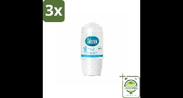 3 x Odorex Deodorant Roller Invisible Care 50 ml - Grootverpakking - Anti-transpirant - Deodorant - Onzichtbare Deodorant - Witte Strepen - 48 Uur Bescherming