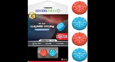 KontrolFreek No-Slip Thumbgrips - Switch 2 - Galaxy Rood/Blauw
