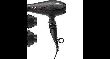 BabylissPRO Levante Föhn - 2100W AC motor - Ionische functie - 141 km/h - 2 blaasmonden - Professionele haardroger - BAB6950IE