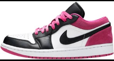 Jordan 1 Low Black Active Fuchsia