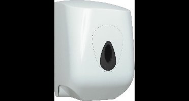 Poetsroldispenser midi - Wit - PlastiQline - Kunststof