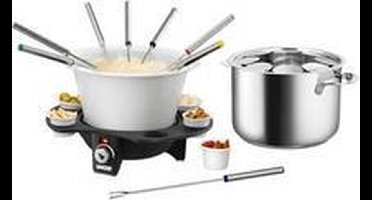 Unold 48645 Elegance - Elektrische Fonduepan - 8 Fonduevorkjes