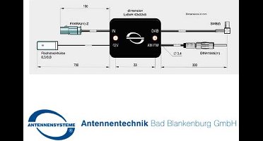 DAB/FM signaal splitter