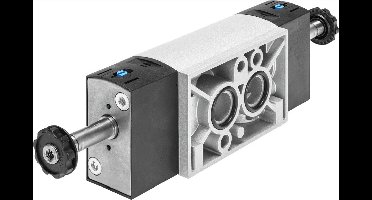 Festo 5/3 NC Lucht Magneetventiel 1250L/Min 3 - 10Bar/44 - 145Psi - 577259 - P2QHT