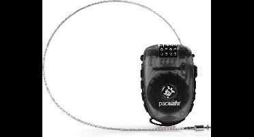 Pacsafe Retractasafe 250- Anti-diefstal 4-cijferig Hangslot / Kabelslot-Bruin