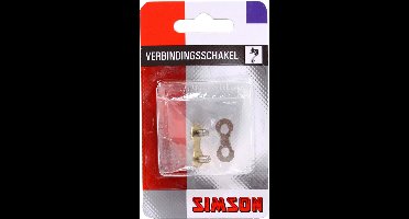 Simson Verbindingsschakel voor 7/8-speed kettingen - Eenvoudige kettingreparatie - 1/2" x 3/32"