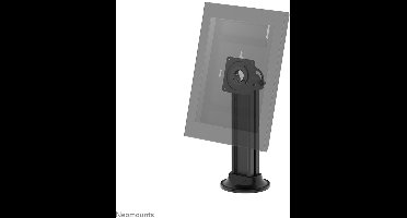 Neomounts DS15-632BL1 Tablet standard bureau - 75° kantelbaar - 90° draaibaar - VESA 75x75 - vastzetbaar - voor modulaire setup met WL15-601/602/603BL1 - Zwart
