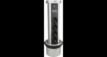 VB 61075 Stekkerdoos voor Inbouw in Tafelblad + 2 x USB