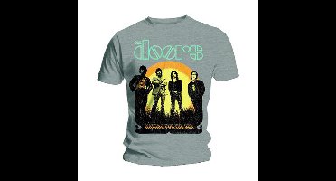 The Doors - Waiting for the Sun Heren T-shirt - S - Grijs