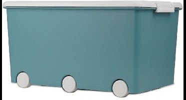 Opbergkist - THERMOBABY - PLAYBOX - Maxi - Azuurgroen