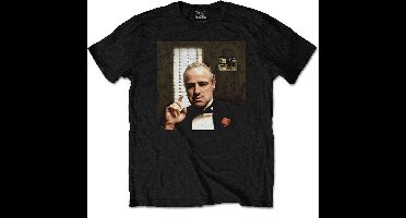 The Godfather - Pointing Heren T-shirt - S - Zwart