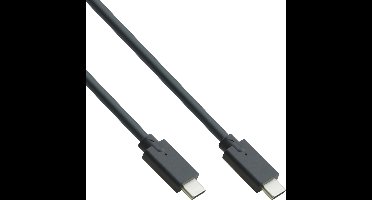 USB-C Kabel - USB 3.2 Gen 2x2 - 0,5 meter - Zwart