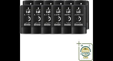 12 x Taft - Unlimited Hold 7 - Styling Gel - Onbegrensde hold - 300 ml - Haarstyling Gel - Waterbestendige Gel - Onbegrensde Hold Gel - Sterk Houdende Gel - Vegan Haar Gel