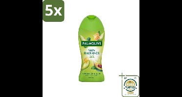 5 x Palmolive – Douchegel – Skin Radiance Avocado Honey – 250 ml - Grootverpakking - Koffie - Koffiezetapparaat - Koffiezetapparaat Met Automatische Functie