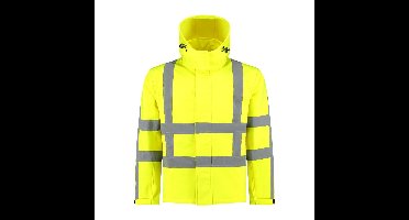 EM Traffic Softshell Jas RWS Geel - Maat XS