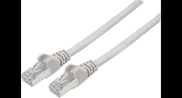 Intellinet - 1m - Cat6A S/FTP - netwerkkabel - Grijs