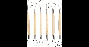 Mirettes Set, l: 20 cm, ronde kanten, 6stuks