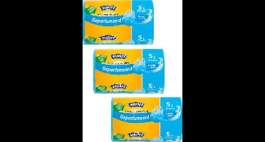 Swirl Geparfumeerde Pedaalemmerzakken vuilniszakken Ocean Fresh 5ltr - 3 rollen