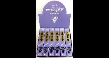Nippon Kodo Morning Star - Lavender - Lavendel - Japanse wierook - 12-pack