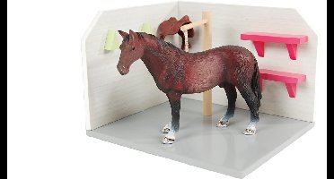 Kids Globe Paarden Wasbox - 1:24