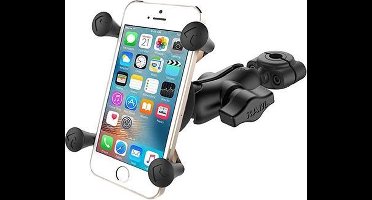 RAM Mount houder Mobiele telefoon/Smartphone - actieve houder - zwart - RAM-B-408-37-62-A-UN7