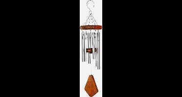 Nature's Melody Windgong Premiere Grande Chime zilver 50cm - Windorgel - Muzikaal gestemd - Instrument